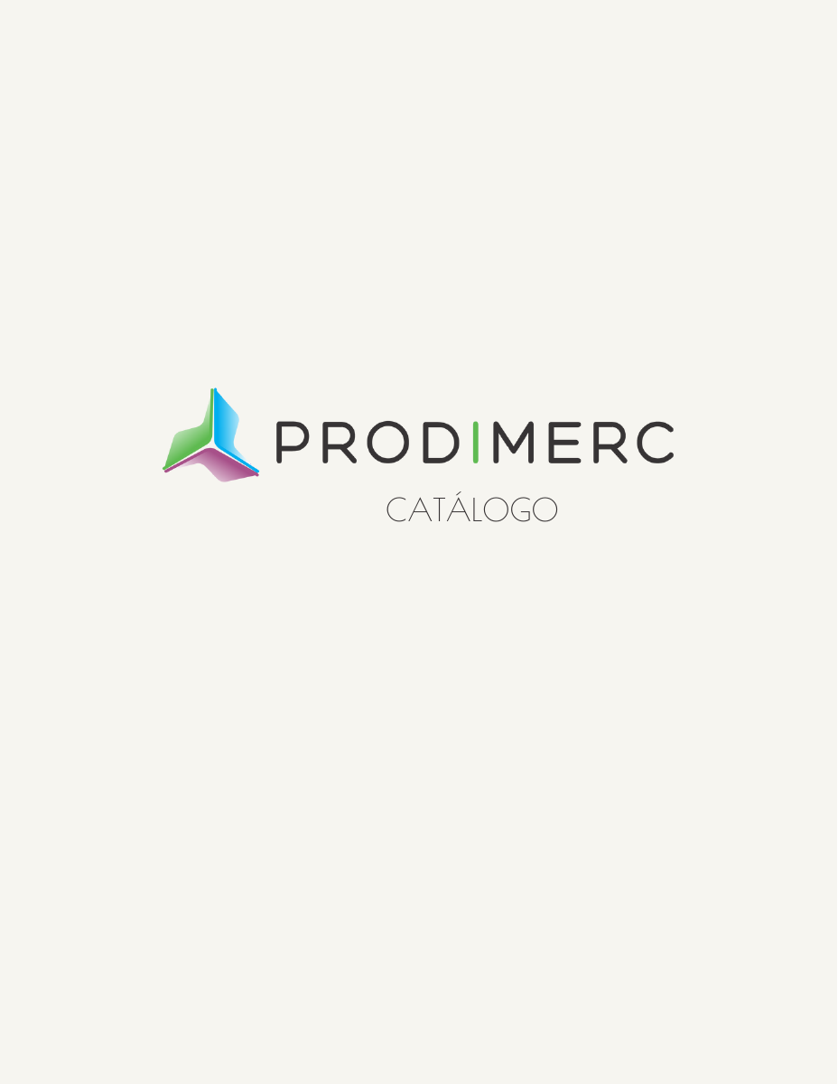Portada del catálogo de materias primas de Prodimerc